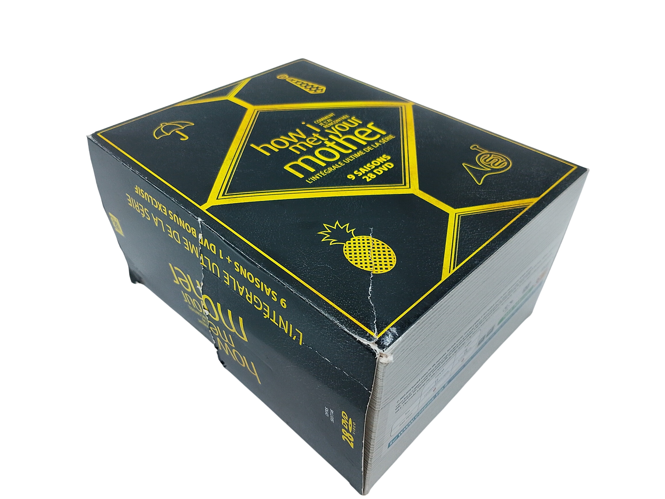 Coffret- l'intégrale de "How I Met Your Mother" (9 saison 28 DVD) - État correct sur Label Emmaüs